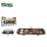 DSP Electric BBQ Grill 84cm – Foldable Dual-Zone Griddle with Non-Stick Removable Plate | Indoor Grill Kenya