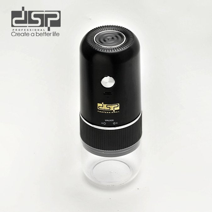 DSP Cordless Coffee & Spice Grinder – 175ml Rechargeable Electric Grinder with Stepless Coarse-to-Fine Adjustment | Kenya