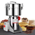 Mini kisiagi 2500A electric grain and spice grinder in Kenya, stainless steel swing mill with grains and coffee beans
