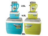 Pinnacle 3-in-1 Cooler Box Set | 25L Cooler Box, 4.5L Cooler Box and 2.5L Insulated Jug