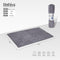 Bathlux chenille bath mat 75x45cm in grey
