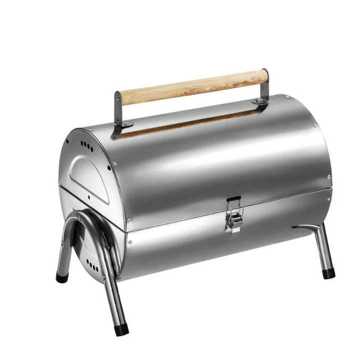 Stainless steel barbecue grill