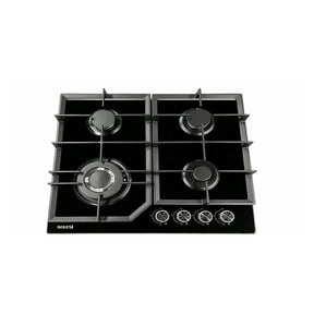 Bolesi ML403 built-in gas hob, 4 burners with wok burner, tempered glass, 60cm