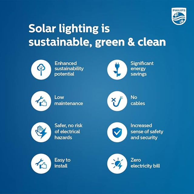 Philips BGC010 Solar Bollard Spike Light