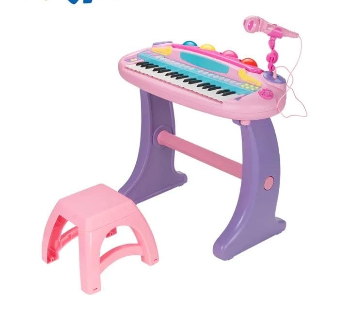 🎹 Electronic Symphonic Piano Keyboard Educational Toy with MP3 Input &amp; Microphone
