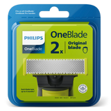 Philips OneBlade Replacement Blades 2-Pack - Fits All OneBlade Handles, Wet & Dry