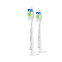 Philips Sonicare Optimal White Replacement Brush Heads 2-Pack - Medium Soft Bristles, Stain Removal Design