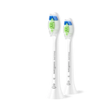 Philips Sonicare Optimal White Replacement Brush Heads 2-Pack - Medium Soft Bristles, Stain Removal Design