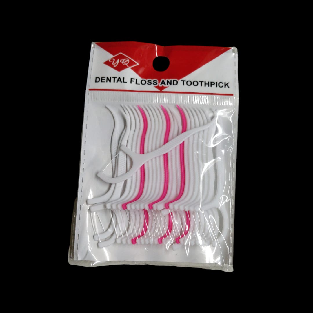Dental Floss & Toothpick Ratchet 24Pcs -10 sets