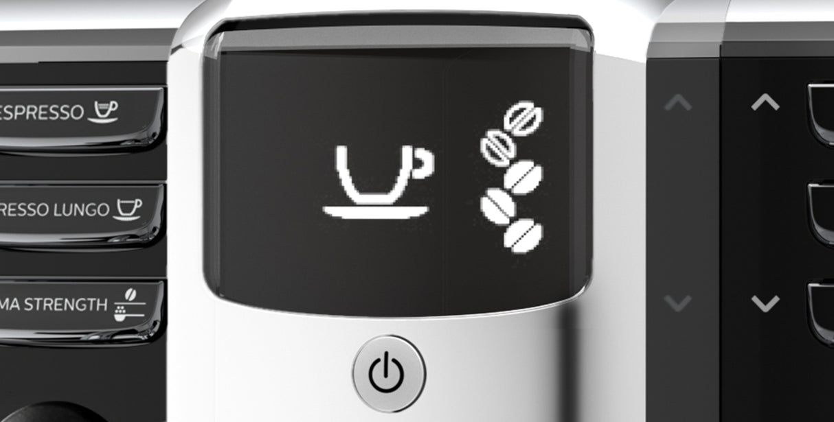 Gaggia Anima Barista Plus Optiaroma coffee strength control on the machine interface