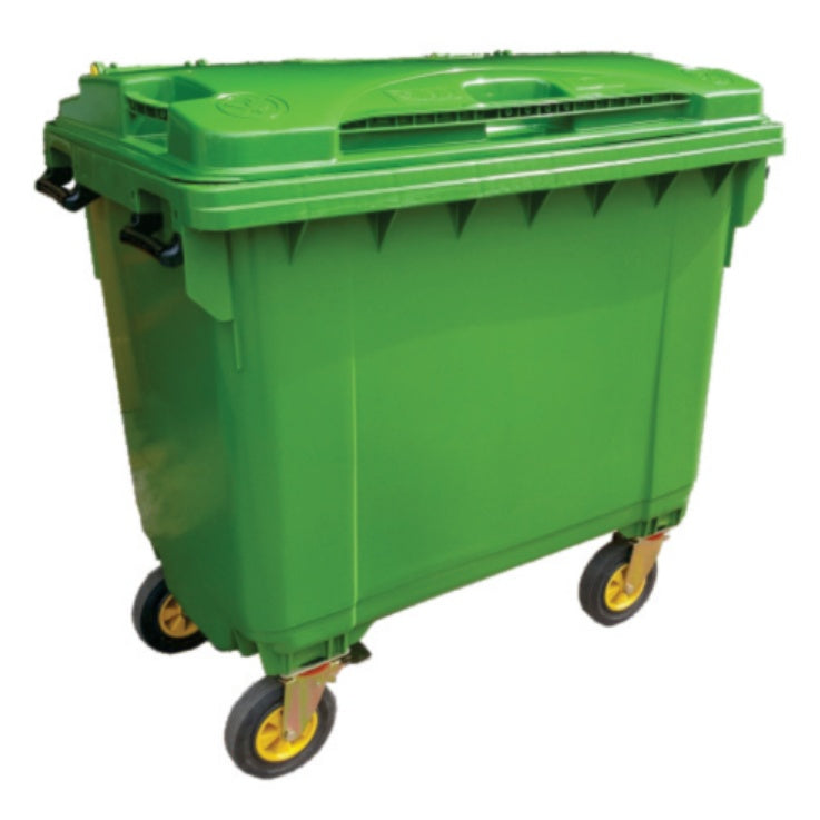 Bon Appetit Large Garbage Bin 660L with 4 Wheels – Municipal Grade Waste Container