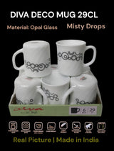 Diva  Deco Mug 29cl  6pcs  set