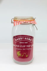 Danny Home Bon Appetit Mason Clip Glass Jar 1L, 1.5L & 2L Kenya