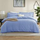 Microfiber Duvet & Quilt Cover Set King – 4 Piece Set with Pillow Shams