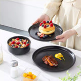 Danny Home Fine Porcelain Plates & Bowls 4pc