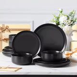 Danny Home Fine Porcelain Plates & Bowls 4pc