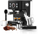 Empstorm® Espresso Machine 20 Bar EM-04E | Semi-Automatic Coffee Maker with Milk Frother