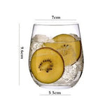 Danny Home 6-Pieces Short Glasses 345ml