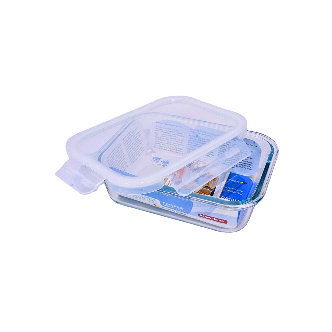 Danny Home Airtight Borosilicate Glass Lunch Box 1000ml, 800ml & 300ml Kenya