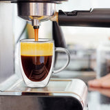Double Walled Borosilicate Glass Coffee Mugs Set of 2 Kenya