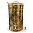 Divine Touch Gold Hammered Tea Urn, 10L