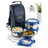 Divine Touch Polo Lunch Box Set, 3 Piece