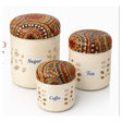 Divine Touch Rangoli Printed Dabba Set