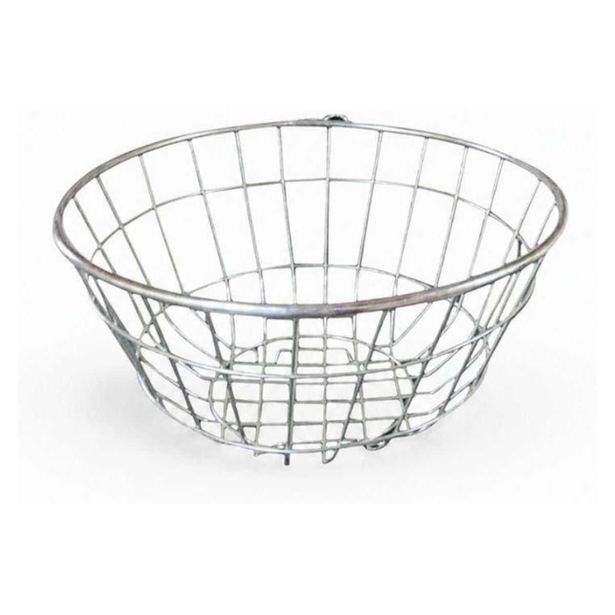 Divine Touch Stainless Steel Round Basket, No. 1, 45cm