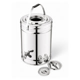 Divine Touch Insulated Tea Urn, Double Wall Stainless Steel, 25L