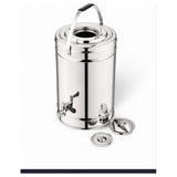 Divine Touch Insulated Tea Urn, Double Wall Stainless Steel, 40L