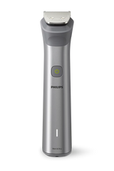 Philips 5000 Series Multi Grooming Set 10-in-1 - Face Head & Body, BeardSense Technology, Self-Sharpening Steel Blades