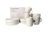 Danny Home Classic 16 Piece Ceramic Dinner Set Cream