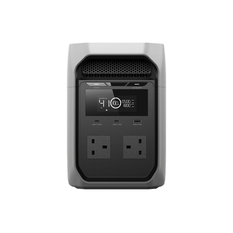 EcoFlow DELTA 3 Classic Portable Power Station 1024Wh 1800W Kenya | LiFePO4 Solar Generator with 10ms UPS, 500W Solar Input, 45 Minute Fast Charge