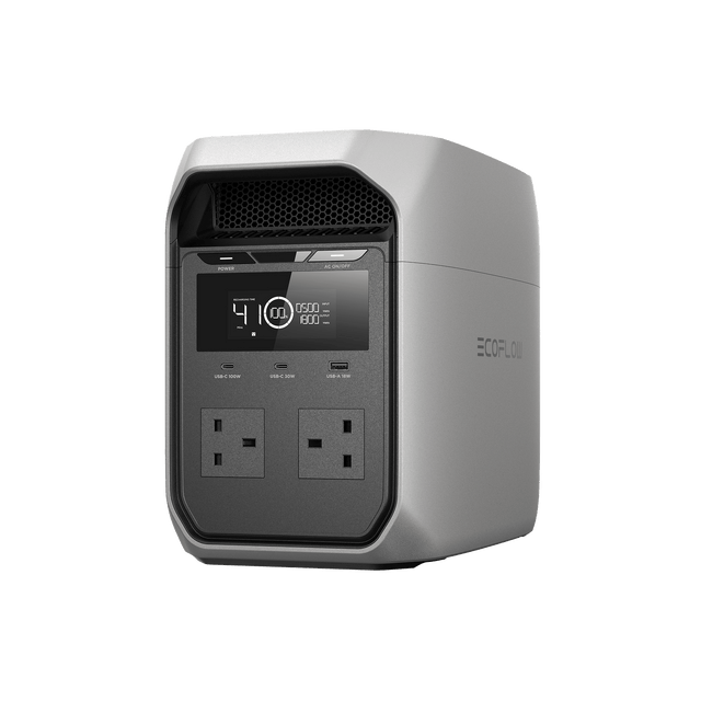 EcoFlow DELTA 3 Classic Portable Power Station 1024Wh 1800W Kenya | LiFePO4 Solar Generator with 10ms UPS, 500W Solar Input, 45 Minute Fast Charge