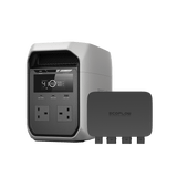 EcoFlow DELTA 3 Classic Portable Power Station 1024Wh 1800W Kenya | LiFePO4 Solar Generator with 10ms UPS, 500W Solar Input, 45 Minute Fast Charge