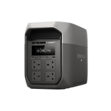 EcoFlow DELTA 3 Max Portable Power Station 2048Wh 2400W Kenya | LiFePO4 Solar Generator with 4 AC Sockets, 10ms UPS, 500W Solar Input, 68 Minute Fast Charge