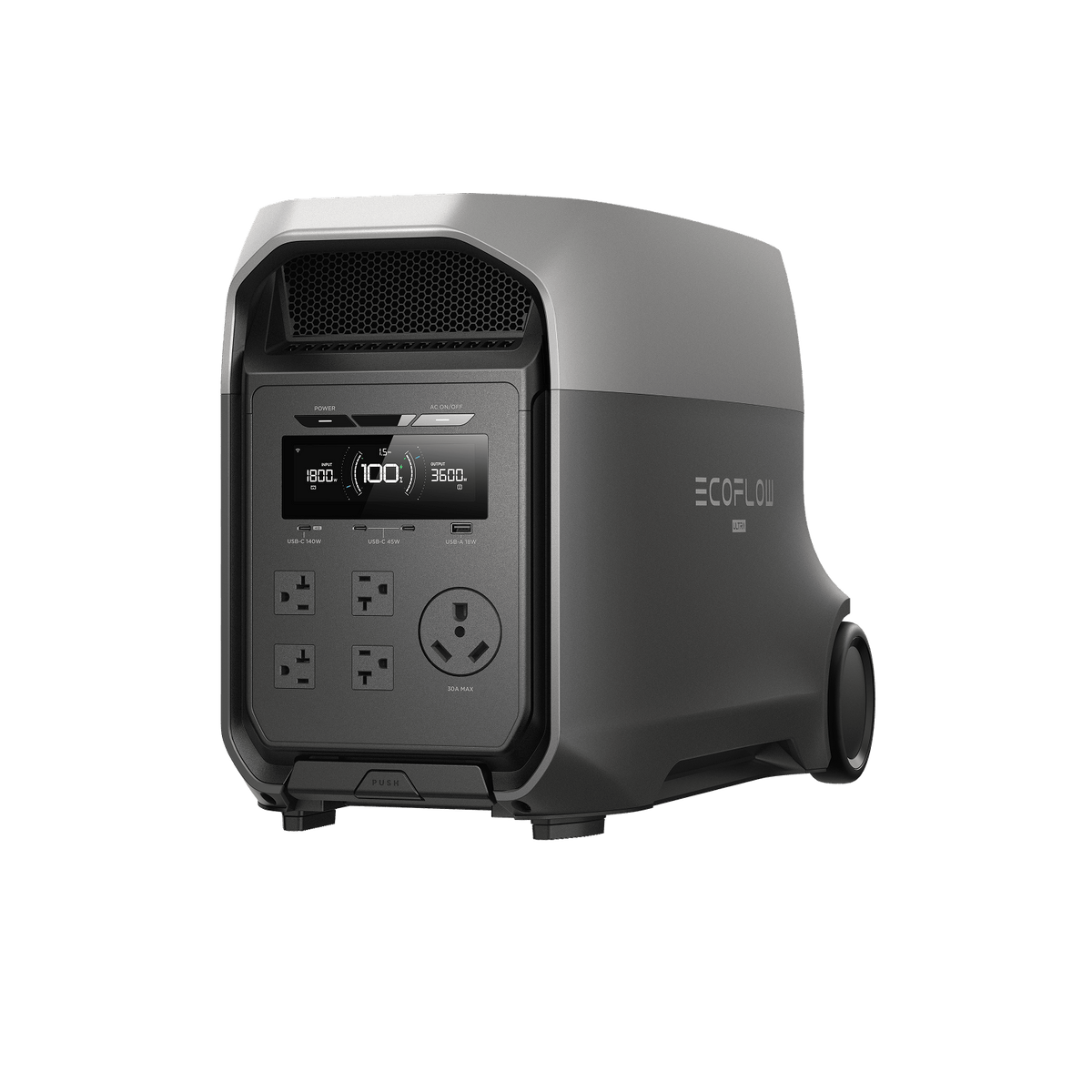 EcoFlow DELTA 3 Ultra Portable Power Station 3072Wh 3600W Kenya | LiFePO4 Home Backup Solar Generator with 10ms UPS, 800W Solar Input, 7200W Surge