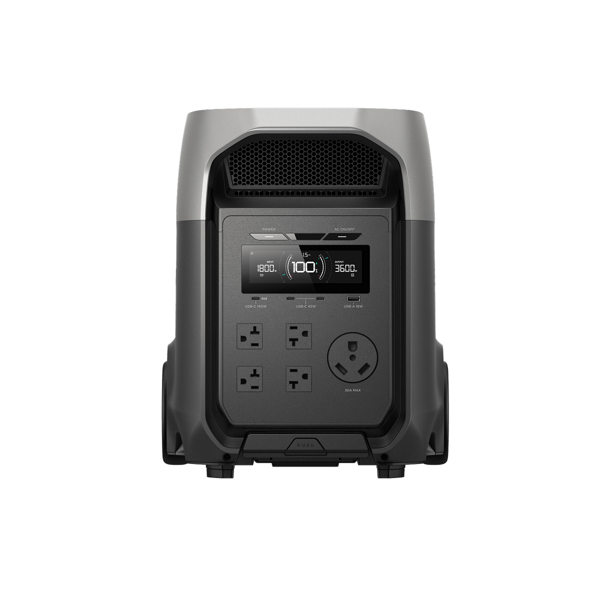 EcoFlow DELTA 3 Ultra Portable Power Station 3072Wh 3600W Kenya | LiFePO4 Home Backup Solar Generator with 10ms UPS, 800W Solar Input, 7200W Surge