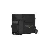 EcoFlow DELTA Pro carry bag fitted over portable power station