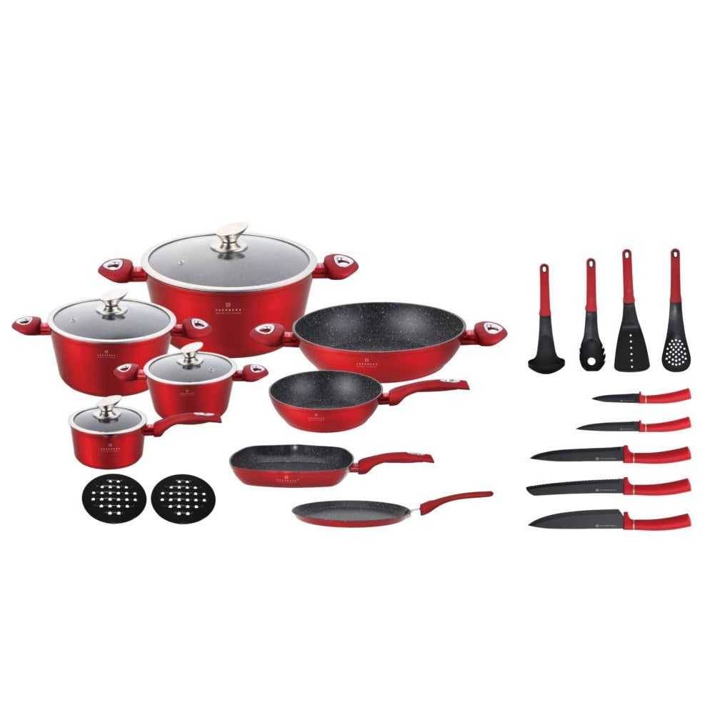 Edenberg 23-Piece Non-Stick Cookware Set Kitchen Master Set in Kenya | Induction Ready