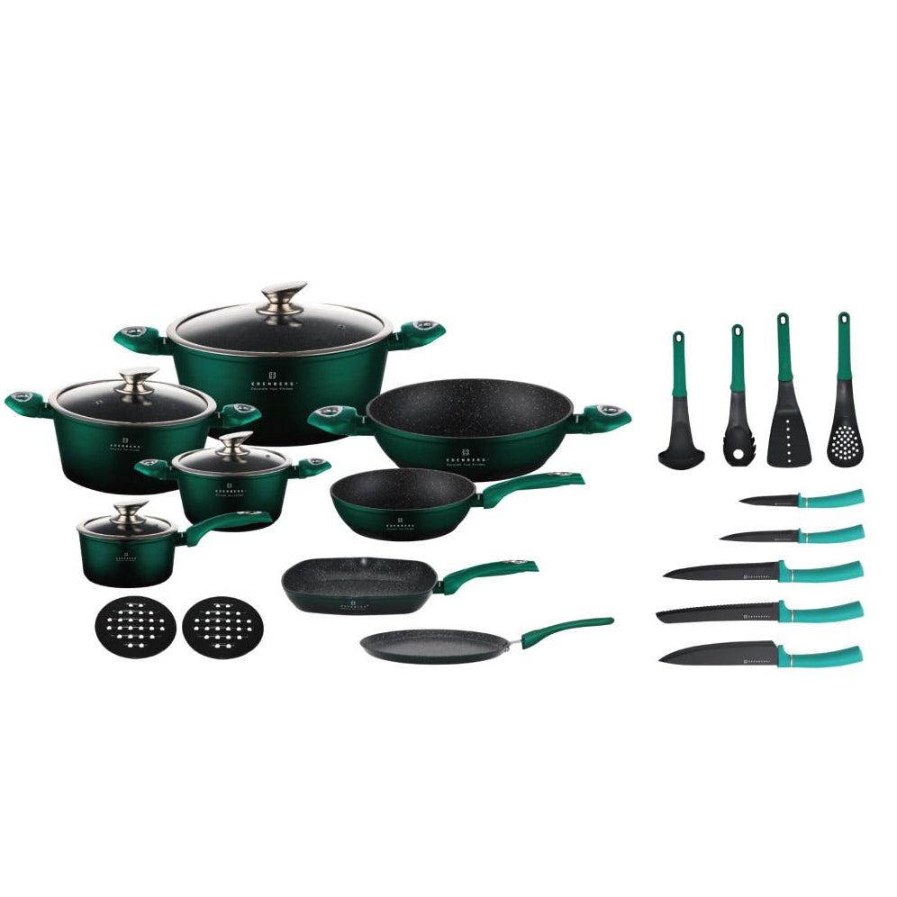 Edenberg 23-Piece Non-Stick Cookware Set Kitchen Master Set in Kenya | Induction Ready