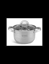 Edenberg 12-Piece Stainless Steel Cookware Set (RVS) – Durable Pots & Pans