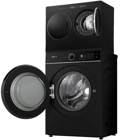 Hisense X-Zone Master 12/8kg washer dryer with 2kg mini tower