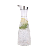 Embossed acrylic pitcher jars 100ml