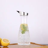 Embossed acrylic pitcher jars 100ml