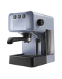 Gaggia EG2109 compact manual espresso machine in Storm Grey with portafilter and Pannarello milk frothing wand