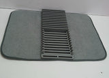 Foldable Microfibre Kitchen Drying Mat & Dish Drying Pad – Absorbent