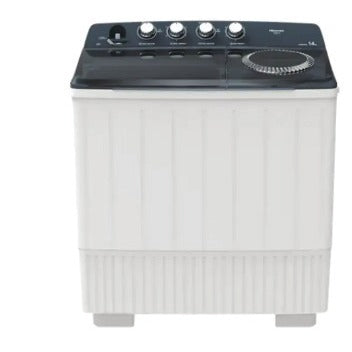 Hisense 8SE801S 8.5kg twin tub semi-automatic washing machine, white
