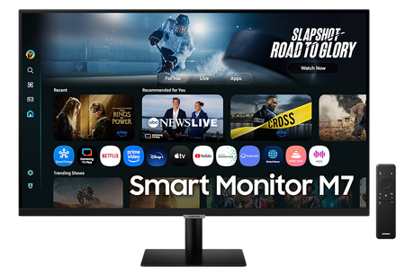 Samsung 32 inch Smart Monitor M7 M70F black front