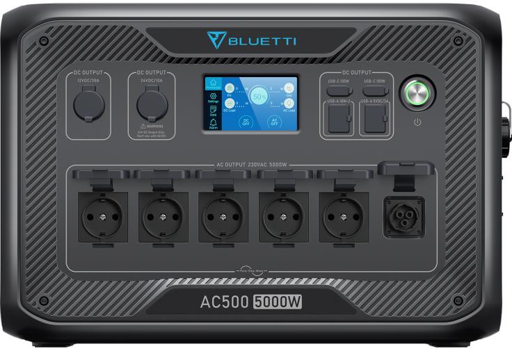 Bluetti AC500 Power Inverter Module – 5000W | Expandable Solar Backup Power System for Homes &  Businesses in Kenya